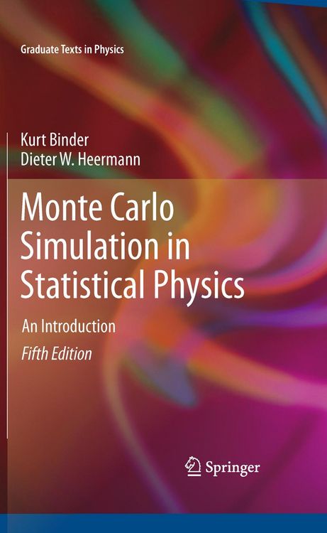 Produktbild: Monte Carlo Simulation in Statistical Physics