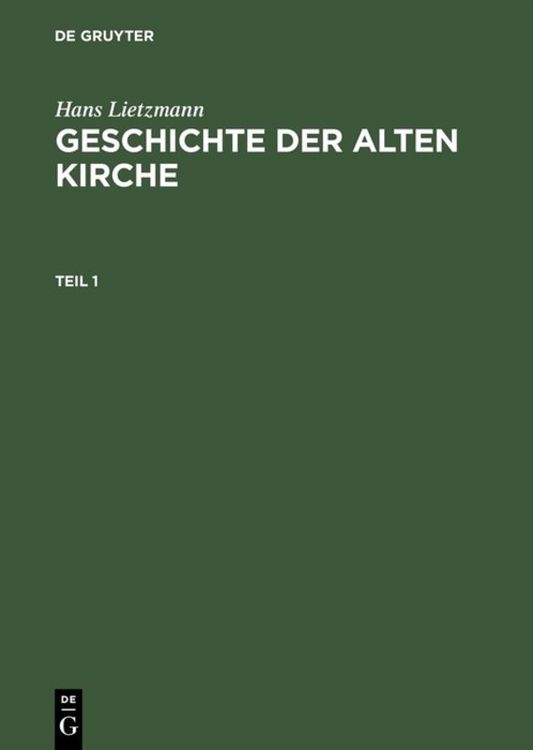Produktbild: Geschichte der Alten Kirche