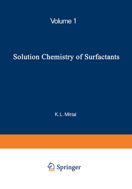 Produktbild: Solution Chemistry of Surfactants