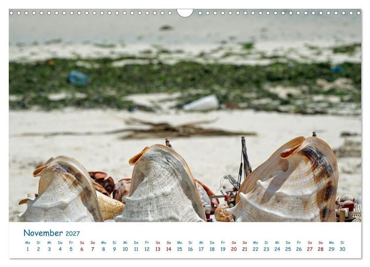 Produktbild: Traumziele weltweit &ndash; Inselleben auf Sansibar (Wandkalender 2027 DIN A3 quer), CALVENDO Monatskalender