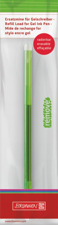 Produktbild: Brunnen Ersatzmine &bdquo;REMOVE&ldquo; Colour Code radierbar &brvbar; breit, 0,7 mm, kiwi