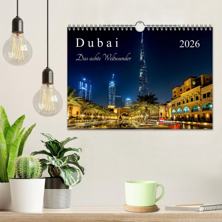 Produktbild: Dubai - Das achte Weltwunder (Wandkalender 2026 DIN A4 quer), CALVENDO Monatskalender