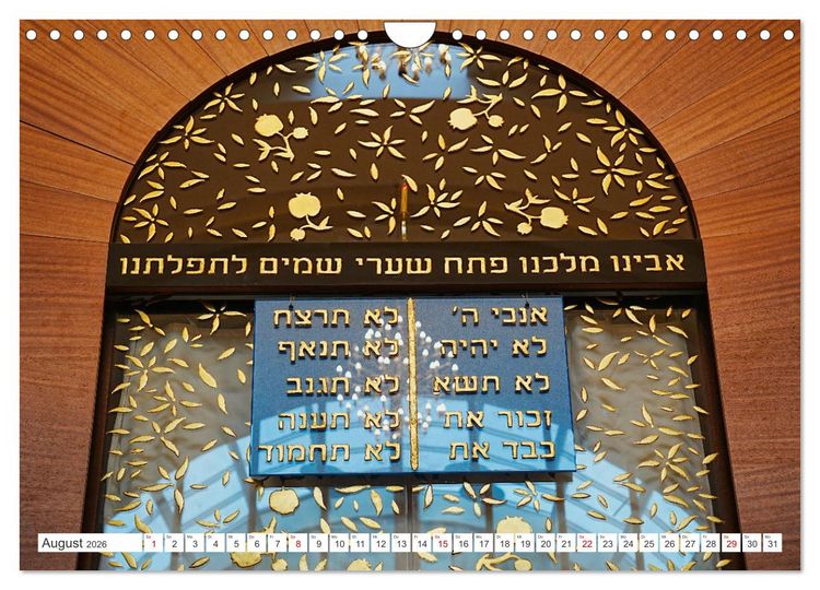 Produktbild: Synagogen im Baltikum (Wandkalender 2026 DIN A4 quer), CALVENDO Monatskalender
