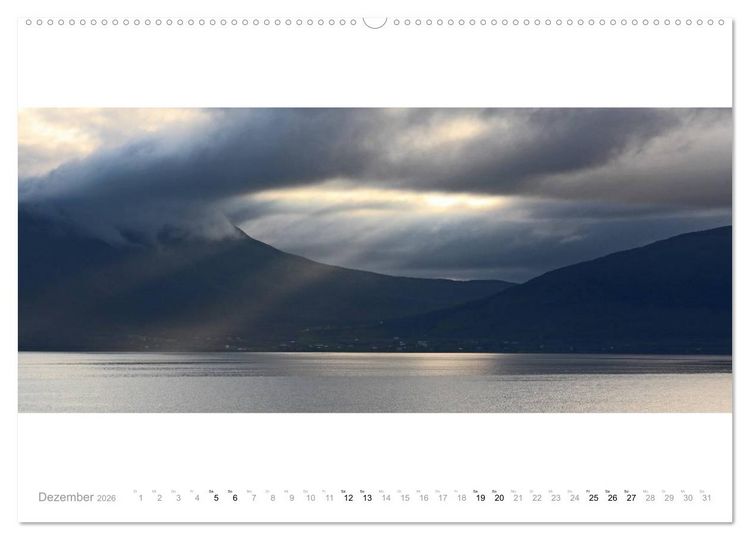 Produktbild: Panoramen der norwegischen K&uuml;ste (hochwertiger Premium Wandkalender 2026 DIN A2 quer), Kunstdruck in Hochglanz