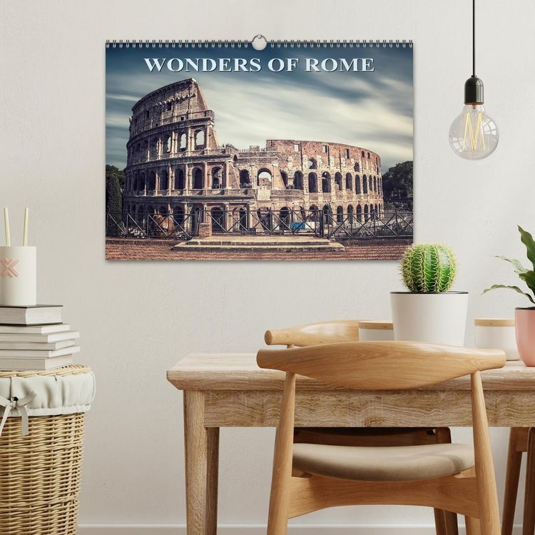 Produktbild: Wonders of Rome (Wall Calendar 2026 DIN A3 landscape), CALVENDO 12 Month Wall Calendar