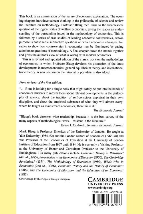 Produktbild: The Methodology of Economics