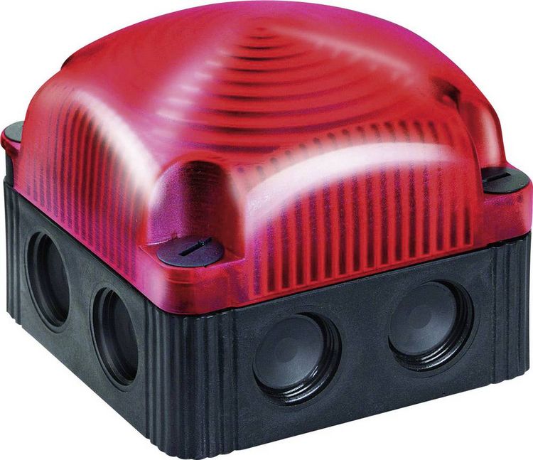 Produktbild: Werma Signaltechnik Signalleuchte LED 853.110.60 853.110.60 Rot Blitzlicht 230 V/AC