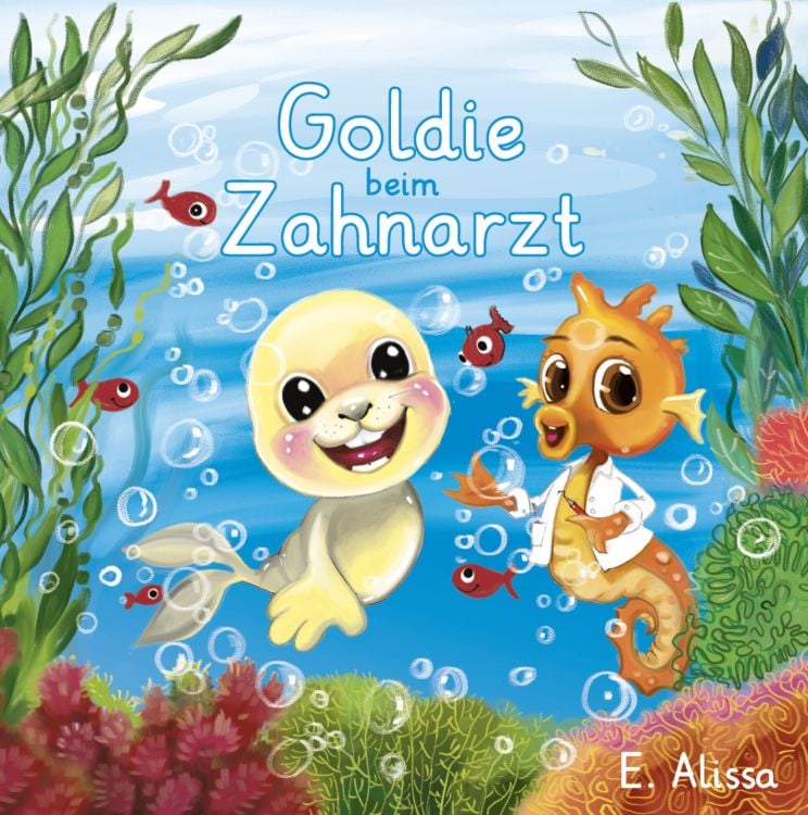 Produktbild: Goldie beim Zahnarzt