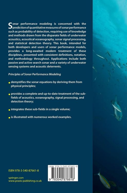 Produktbild: Principles of Sonar Performance Modelling