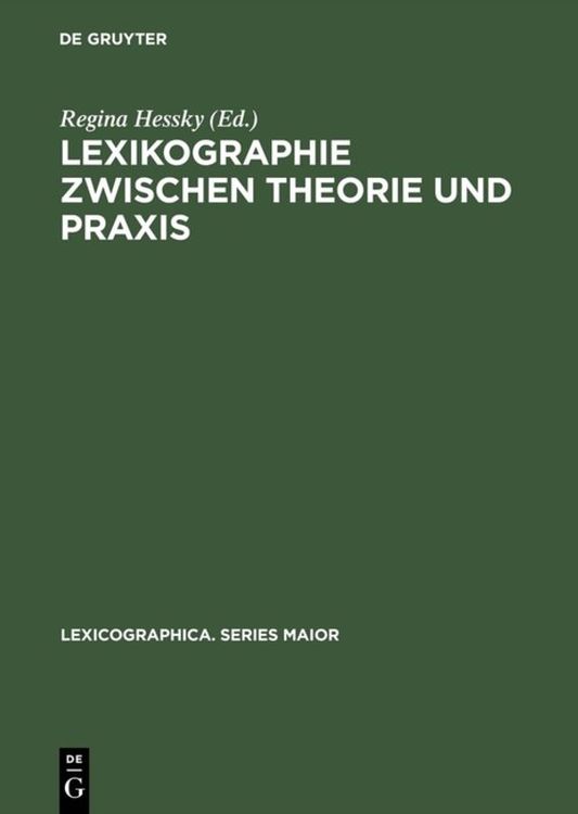 Produktbild: Lexikographie zwischen Theorie und Praxis