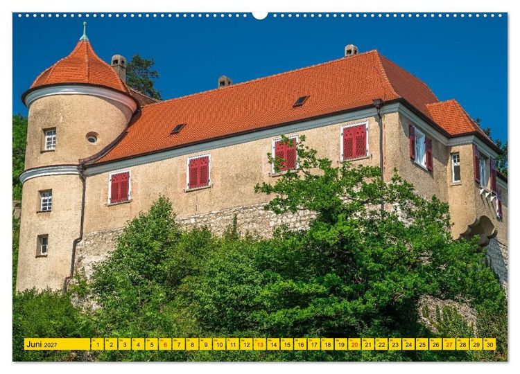 Produktbild: Scheer - Keinstadt im Naturpark Obere Donau (hochwertiger Premium Wandkalender 2027 DIN A2 quer), Kunstdruck in Hochglanz