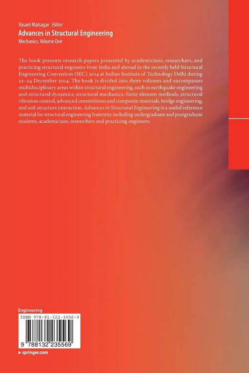 Produktbild: Advances in Structural Engineering