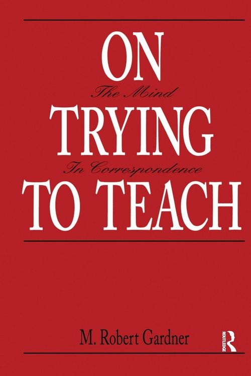Produktbild: On Trying To Teach