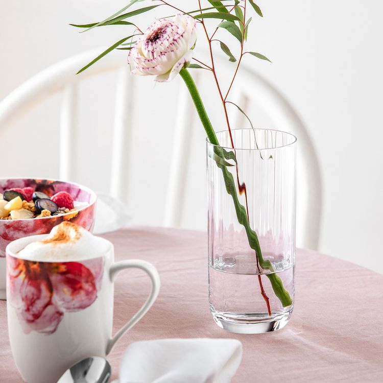 Produktbild: Villeroy & Boch Rose Garden Longdrink-Glas, 4 St&uuml;ck
