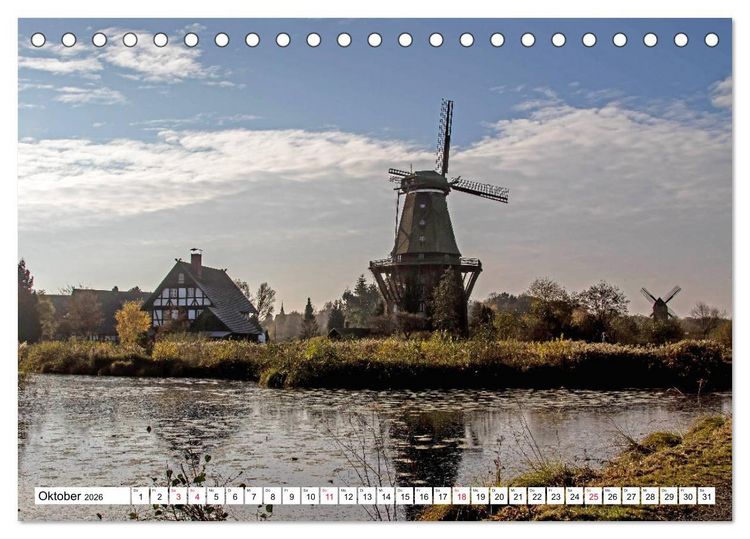 Produktbild: Gifhorn entdecken (Tischkalender 2026 DIN A5 quer), CALVENDO Monatskalender