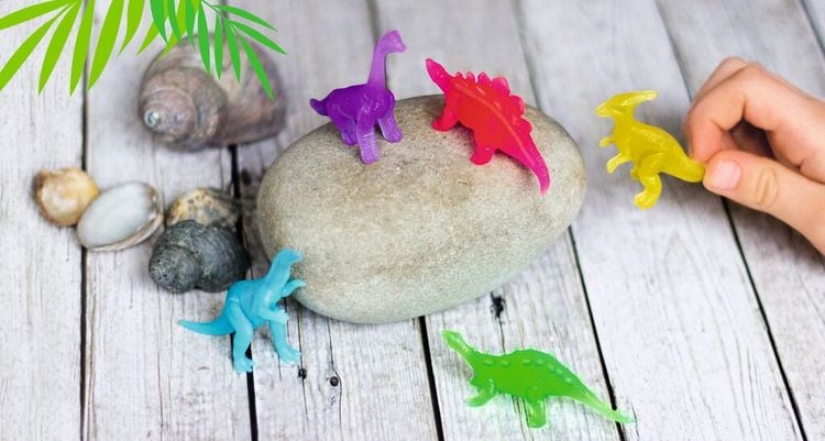 Produktbild: Neon-Leuchtdinos