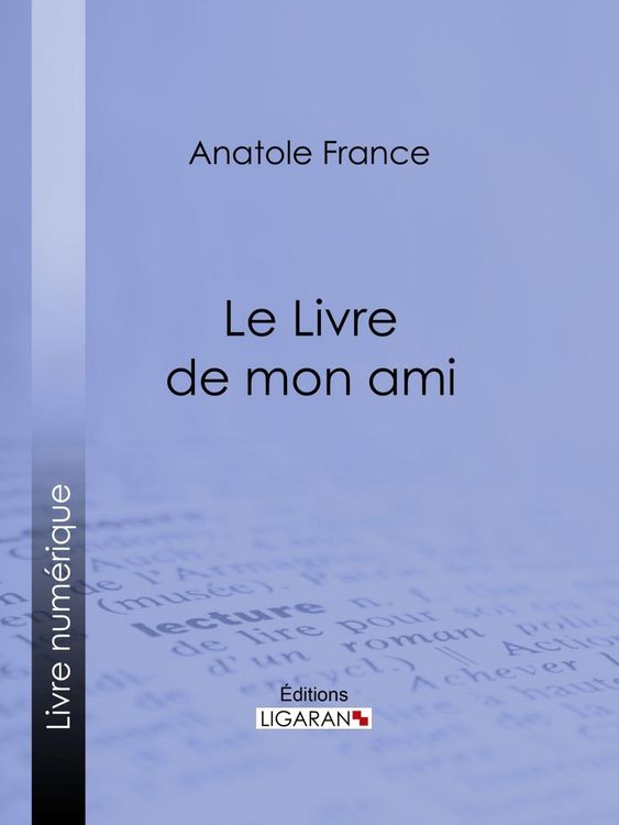 Produktbild: Le Livre de mon ami