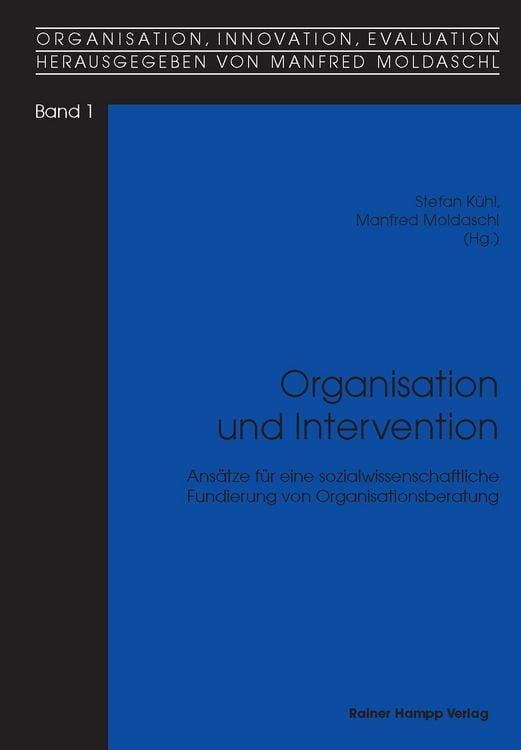 Produktbild: Organisation und Intervention