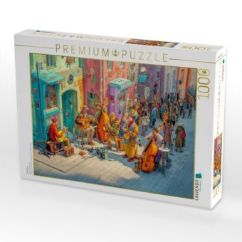 Produktbild: CALVENDO Puzzle Stadtleben | 1000 Teile Lege-Gr&ouml;&szlig;e 64x48cm Foto-Puzzle f&uuml;r gl&uuml;ckliche Stunden