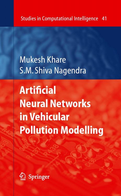 Produktbild: Artificial Neural Networks in Vehicular Pollution Modelling