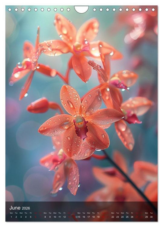 Produktbild: Ethereal Orchids (Wall Calendar 2026 DIN A4 portrait), CALVENDO 12 Month Wall Calendar