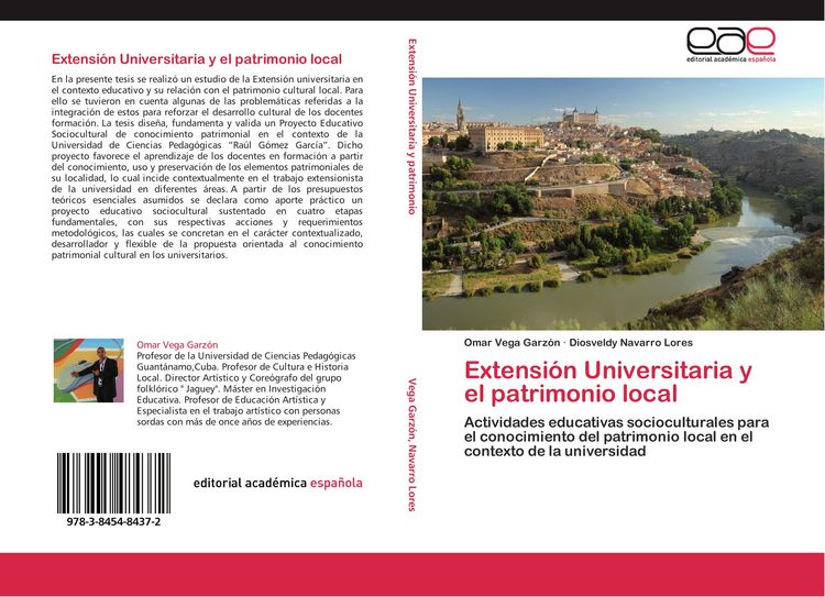 Produktbild: Extensi&oacute;n Universitaria y el patrimonio local