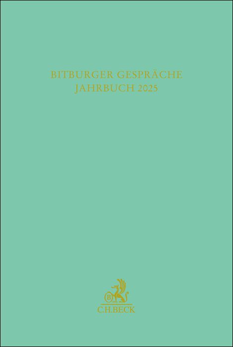 Produktbild: Bitburger Gespr&auml;che Jahrbuch 2025
