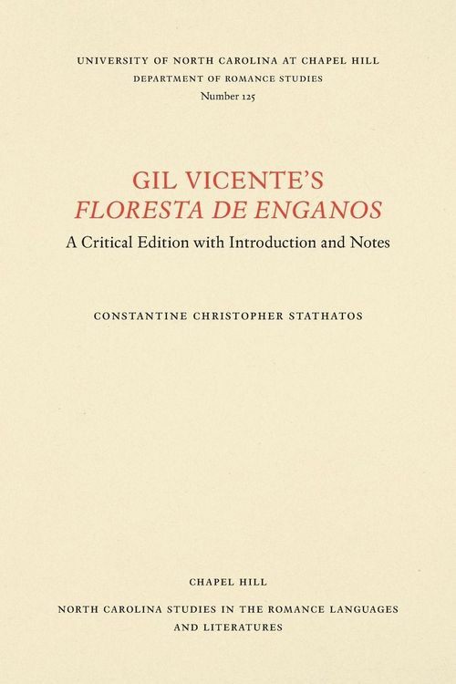 Produktbild: Gil Vicente's Floresta de enganos