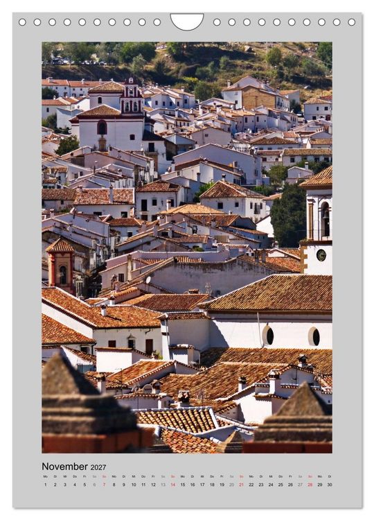 Produktbild: Andalusien - Bekanntes und Unbeachtetes (Wandkalender 2027 DIN A4 hoch), CALVENDO Monatskalender