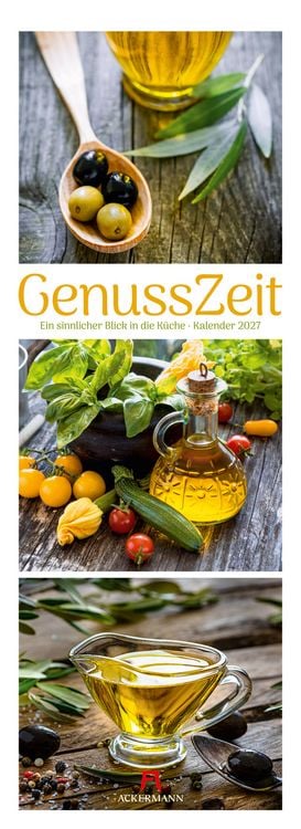 Produktbild: GenussZeit Triplet-Kalender 2027 | Ein sinnlicher Blick in die K&uuml;che