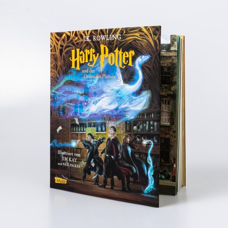 Produktbild: Harry Potter und der Orden des Ph&ouml;nix (farbig illustrierte Schmuckausgabe)