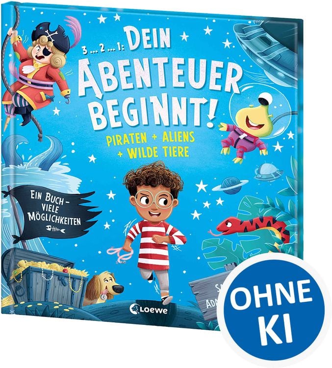 Produktbild: Dein Abenteuer beginnt! Piraten + Aliens + Wilde Tiere