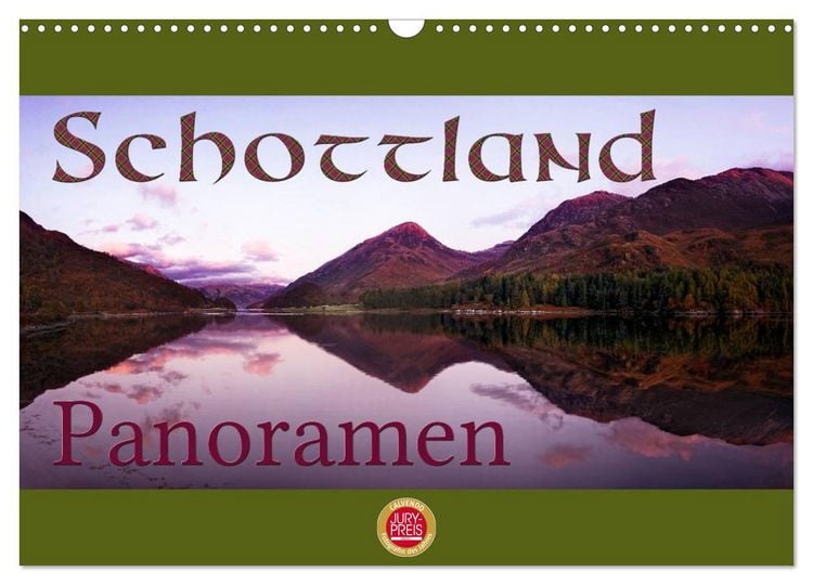 Produktbild: Schottland Panoramen (Wandkalender 2026 DIN A3 quer), CALVENDO Monatskalender