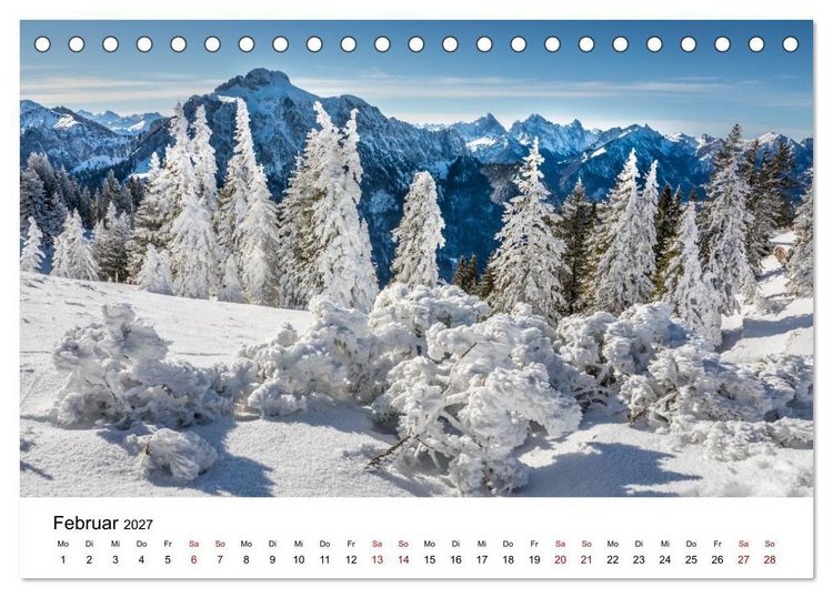 Produktbild: Zeitlose Landschaften (Tischkalender 2027 DIN A5 quer), CALVENDO Monatskalender