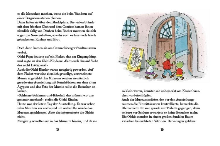 Produktbild: Die Olchis und die gr&uuml;ne Mumie