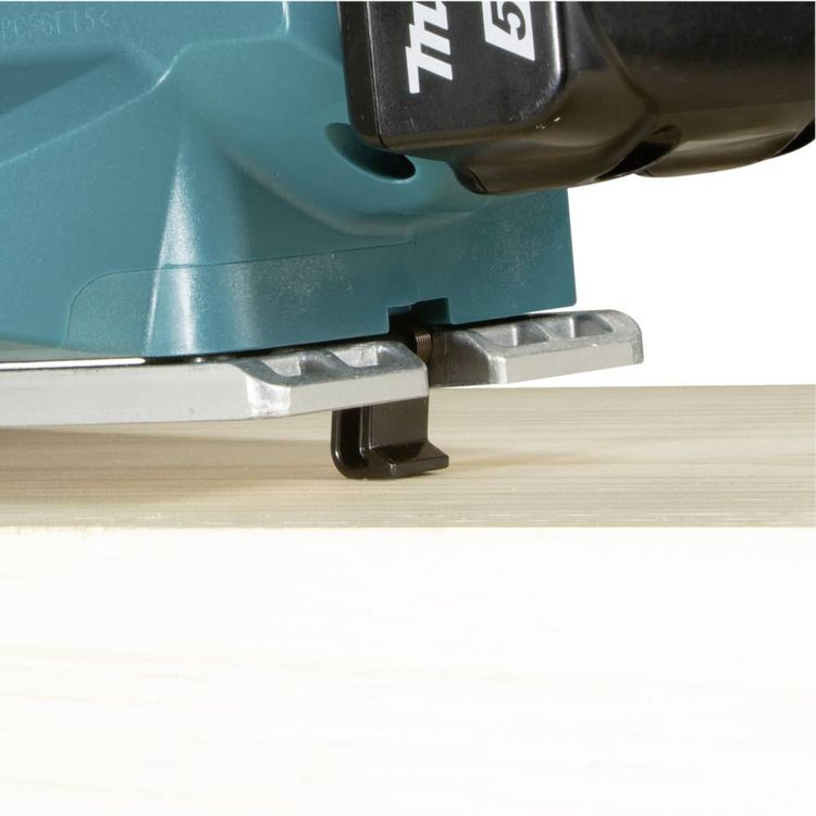 Produktbild: Makita Akku-Hobel ohne Akku Hobel-Breite: 82 mm 18 V Falztiefe (max.): 3 mm