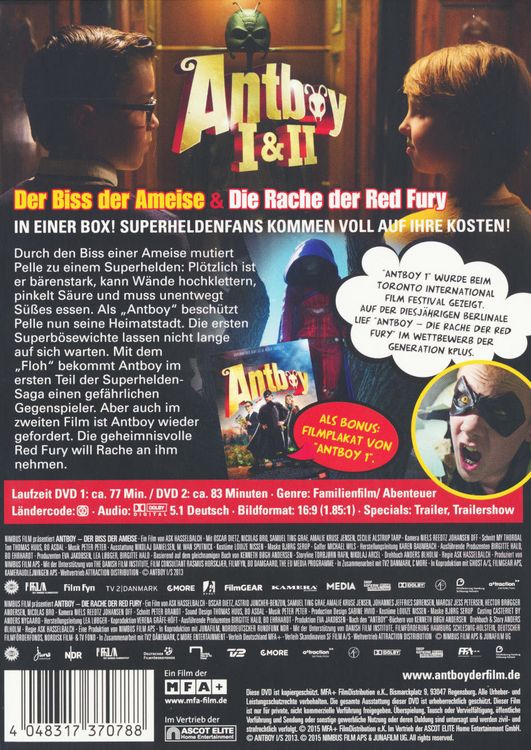 Produktbild: Antboy 1 & 2 [2 DVDs]
