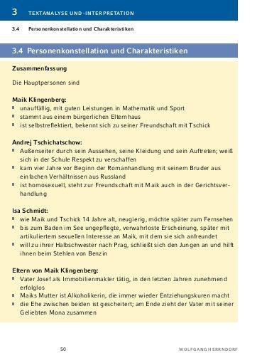Produktbild: Tschick von Wolfgang Herrndorf