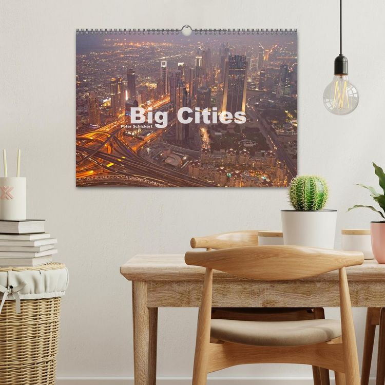 Produktbild: Big Cities (Wandkalender 2026 DIN A3 quer), CALVENDO Monatskalender