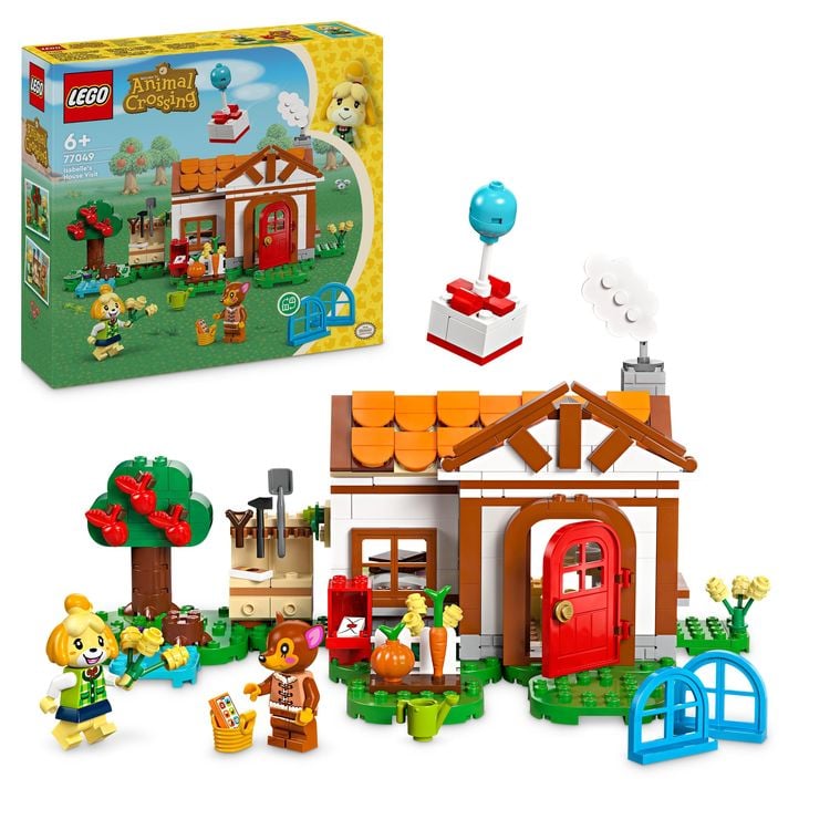Produktbild: LEGO Animal Crossing 77049 Besuch von Melinda Spielzeug-Merch mit Figuren