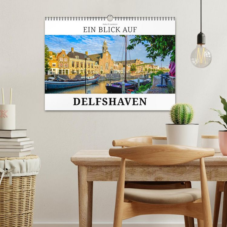 Produktbild: Ein Blick auf Delfshaven (Wandkalender 2026 DIN A3 quer), CALVENDO Monatskalender