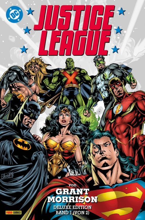 Produktbild: Justice League von Grant Morrison (Deluxe Edition) - Bd. 1 (von 2)