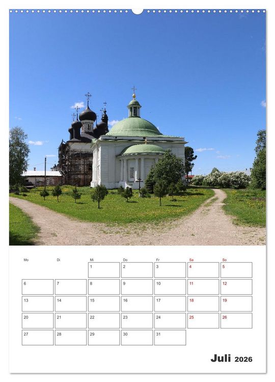 Produktbild: Russland - Terminplaner (hochwertiger Premium Wandkalender 2026 DIN A2 hoch), Kunstdruck in Hochglanz