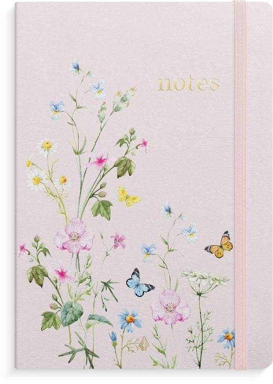 Produktbild: Burde Notizbuch Deluxe A5 Pink Meadow