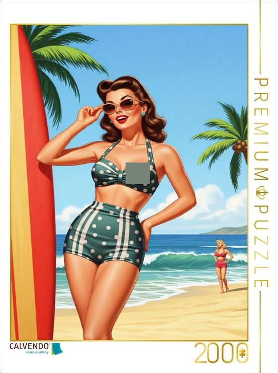 Produktbild: CALVENDO Puzzle Donna | 2000 Teile Lege-Gr&ouml;&szlig;e 90x67cm Foto-Puzzle f&uuml;r gl&uuml;ckliche Stunden