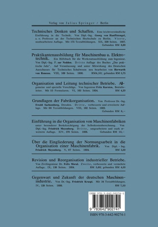 Produktbild: Ingenieur und Wirtschaft: Der Wirtschafts-Ingenieur