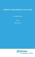 Produktbild: Leibniz's Metaphysics of Nature
