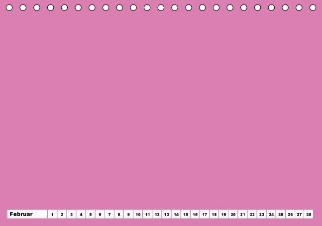 Produktbild: Bunter Bastelkalender f&uuml;r M&auml;dchen (Tischkalender immerw&auml;hrend DIN A5 quer)