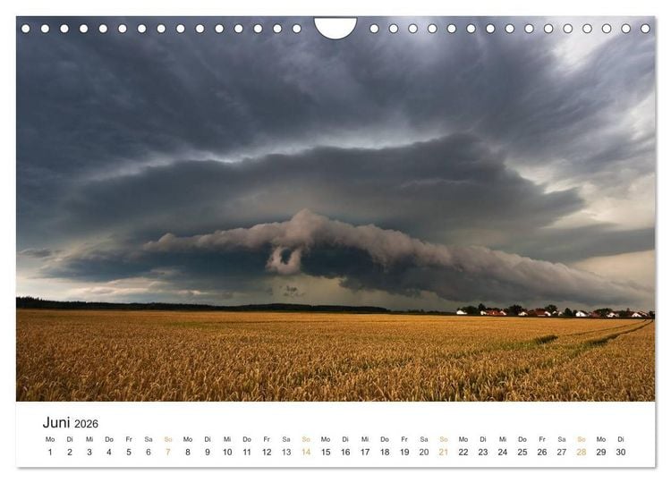 Produktbild: Faszination Gewitter (Wandkalender 2026 DIN A4 quer), CALVENDO Monatskalender