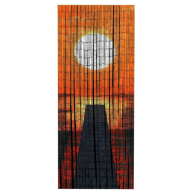 Produktbild: Bambusvorhang Mod. Sonnenuntergang, 90 x 200 cm